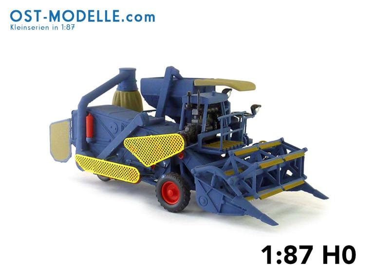 Preview: Maehdrescher E175 mit Spreusack blau  1/32